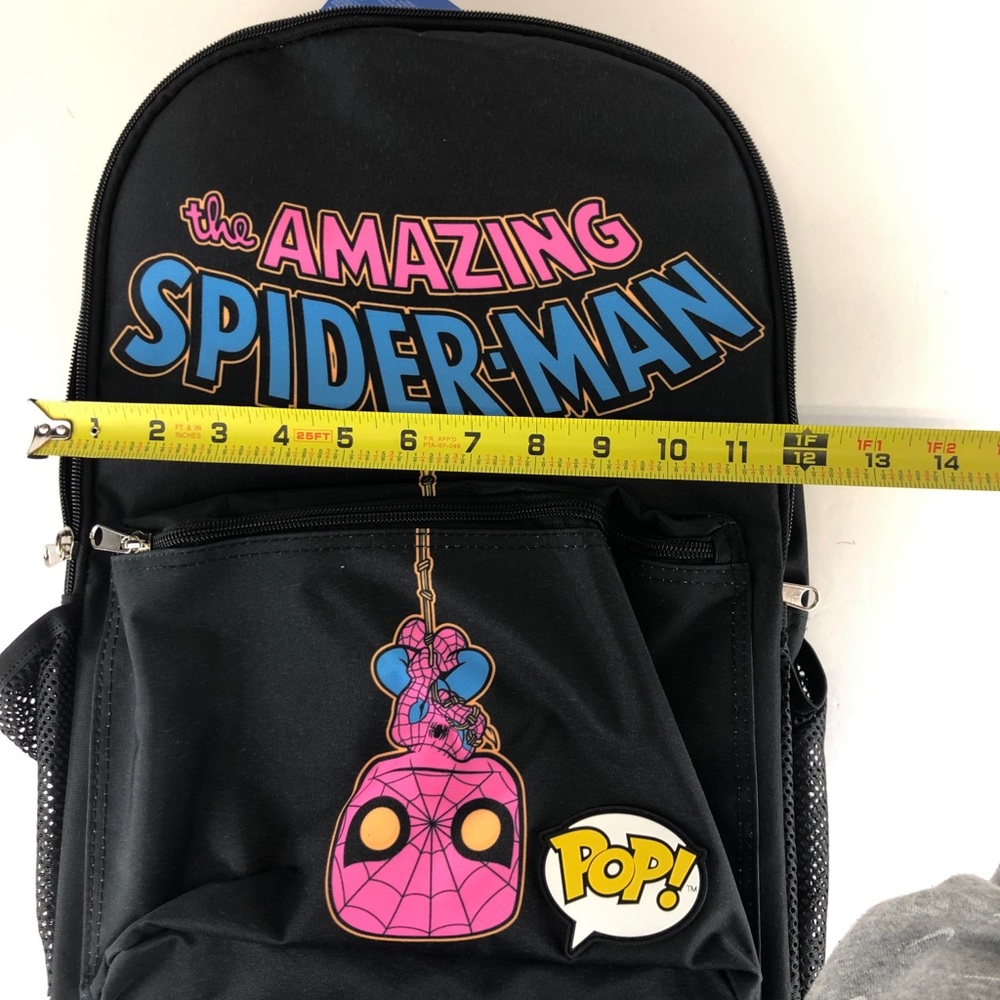 Funko Marvel Spider Man Blacklight Backpack Target - Picture 12 of 13